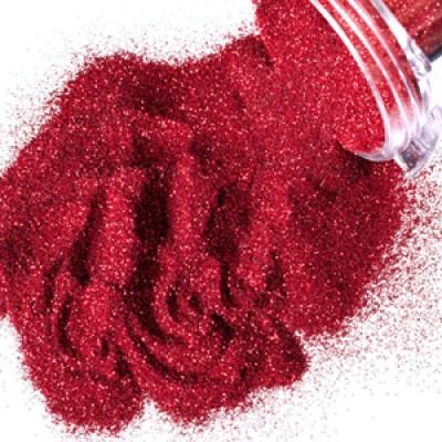 G Body Art Glitter Scarlet